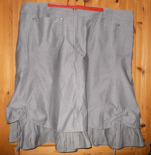 Grauer damen rock c - grauer, c&a
